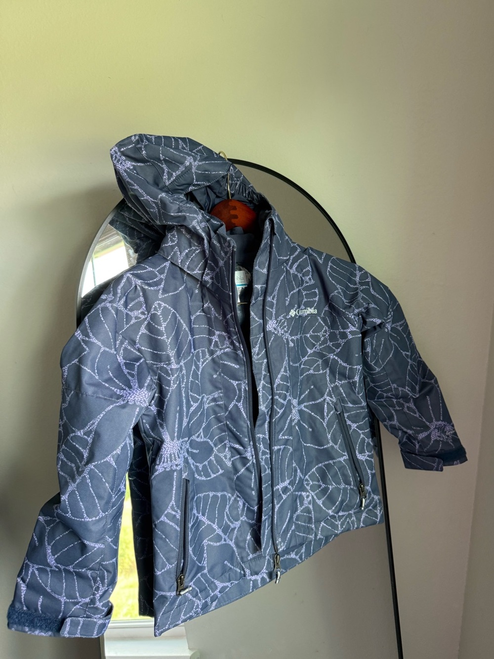 Columbia Kids Navy Omni Tech Interchange Winter Jacket